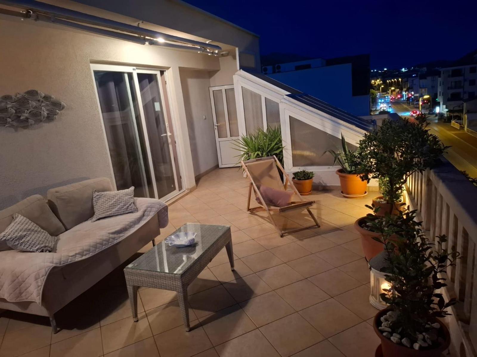 Apartamento Happy Basset Terrace Makarska Exterior foto