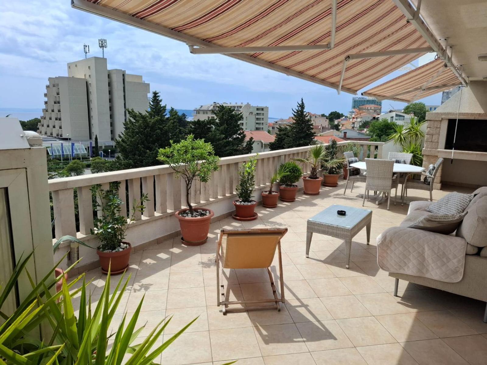 Apartamento Happy Basset Terrace Makarska Exterior foto